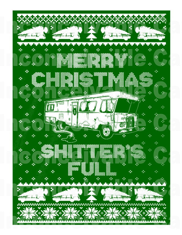 Christmas Vacay Sh*tter's Full Christmas Card