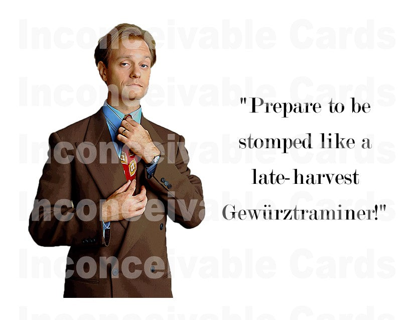 Frasier Niles Funny Card for Frenemy, Best Friend, Rival